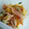ぢんぴよ's cooksnap of when they made きゅうりとかにかまのサラダ.