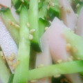 熊人すみこ's cooksnap of when they made 簡単♪魚肉ソーセージときゅうりの和え物☆.