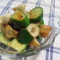 ＢＵＴＴＯＮ3's cooksnap of when they made 胡瓜と竹輪の生姜ニンニク醤油和え.