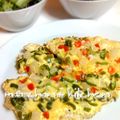 まのろ's cooksnap of when they made 鶏むね肉でピザさん☆.