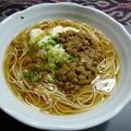 チベタンスパニエル's cooksnap of when they made とろろと納豆のぶっかけそうめん.