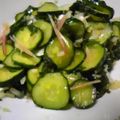 yuumama63's cooksnap of when they made きゅうり農家に教わった、大葉きゅうり.