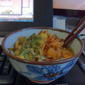 iikiyu's cooksnap of when they made セロリのかき揚げ（讃岐うどん屋風）.