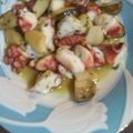 月のうさぎちゃま's cooksnap of when they made エリンギとタコのエスカルゴバター風.