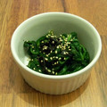 momokina's cooksnap of when they made 磯風味☆のりたっぷりほうれん草のおひたし.