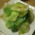 ぶーにゃんM's cooksnap of when they made レタスの湯びき.