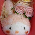 7セブン7's cooksnap of when they made キャラ弁☆マイメロディ.