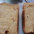 きみとみ's cooksnap of when they made ＨＢで作る♪プリン風味の食パン♪.
