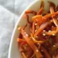 aoys's cooksnap of when they made 簡単☆にんじんだけ☆きんぴら.