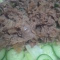 ☆Чｕｕ☆'s cooksnap of when they made 野菜が美味しい～♪牛肉たっぷりサラダ.