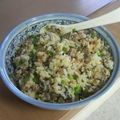 サーフブレイド's cooksnap of when they made 納豆とひじきでチャーハン.