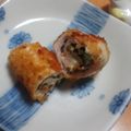 ひいちい's cooksnap of when they made ささみの大葉チーズ巻.