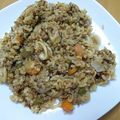 K1TR1's cooksnap of when they made 簡単！シーフードピラフ.