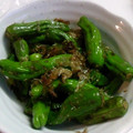 新米ひぃママ's cooksnap of when they made くつがえる常識！しし唐の味の素炒め☆.
