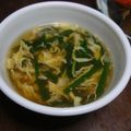 tomoppy1205's cooksnap of when they made とろっとろ～のニラ玉汁.