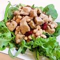 あんみつ☆'s cooksnap of when they made 豚と茸とお豆のサラダ.