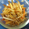 marimo姫's cooksnap of when they made 大根の皮とにんじんのきんぴら.