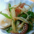 riran☆'s cooksnap of when they made イカとミョウガのさっぱりおつまみ.