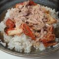CoffeeCoco's cooksnap of when they made ツナキムチのスープ丼.