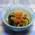 そうりゅう＠２０１１'s cooksnap of when they made くらげときゅうりの和え物☆.
