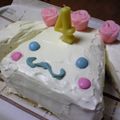 はな太郎's cooksnap of when they made シナモンロールちゃんケーキ.