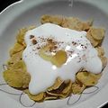 亜久里's cooksnap of when they made シリアルにヨーグルトと蜂蜜とシナモン♪.