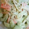 中kurukuru's cooksnap of when they made カニカマとセロリの粒マスタード和え.