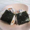 紅葉ｙ's cooksnap of when they made 塩コンブ☆梅チーズおにぎり.