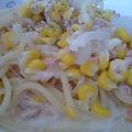 さぁ★たぁ★'s cooksnap of when they made ランチに♡鮭とタマネギのミルクパスタ.