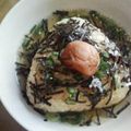 かおﾆｬﾝ子's cooksnap of when they made お出汁で美味　♡　焼きおにぎり茶漬け.
