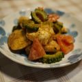 タモちゃん's cooksnap of when they made チキンとゴーヤのカレー炒め.
