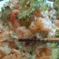 なおモカ's cooksnap of when they made ゴーヤとシーフードのかき揚げ.