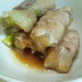 ｊ−ｊ−ｆ's cooksnap of when they made 大根の豚肉巻き~甘じょっぱソース～.
