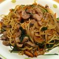 ayatowa's cooksnap of when they made ねぎ塩焼きそば.