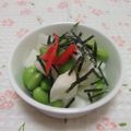 まくのうち's cooksnap of when they made 枝豆と長いもの冷やし鉢☆.