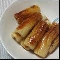 麻's cooksnap of when they made ちくわのかば焼き丼.