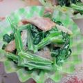 えりりん♡'s cooksnap of when they made ほうれん草のマヨベーコン☆お弁当にも☆.