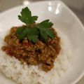 まめぞん's cooksnap of when they made ルクルーゼで簡単♪ドライカレー.