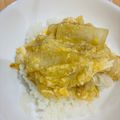 ariyuch's cooksnap of when they made トロトロ～♡白菜と卵の中華丼.