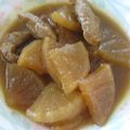 kko-h's cooksnap of when they made 豚と大根のカレー煮.