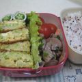 クックミホ's cooksnap of when they made オクラのチーズ海苔巻き.