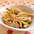 あんみつ☆'s cooksnap of when they made *ごぼうと焼き豚のサラダ*.