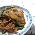 シムララ's cooksnap of when they made ゴーヤと豚肉のコク味噌炒め.