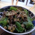 electoon's cooksnap of when they made スペルト小麦と夏野菜とレンズ豆のマリネ.