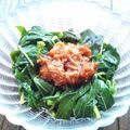 ほなみつ's cooksnap of when they made モロヘイヤのおひたし☆なめたけ風味.