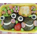 ミセスあまぐり's cooksnap of when they made かえるのおにぎり.