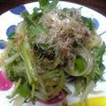 MIEKOu's cooksnap of when they made 新玉ねぎと三つ葉のサラダ.