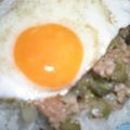 美白姫's cooksnap of when they made 茄子ミンチ丼.