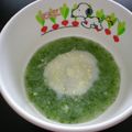 おつね's cooksnap of when they made 離乳食！８カ月鮭ほうれん草クリームドリア.