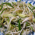 ももんがマミィ☆'s cooksnap of when they made 簡単＆安！もやしときゅうりの中華炒め✿.